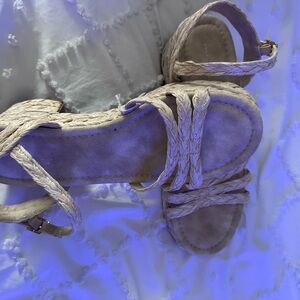 American Eagle Outfitters Cream Espadrilles Casual Comfort